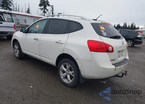 2010 Nissan Rogue Sl z USA, uszkodzony, nr VIN JN8AS5MV5AW112717